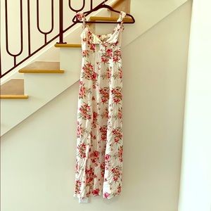 Floral maxi dress size xs